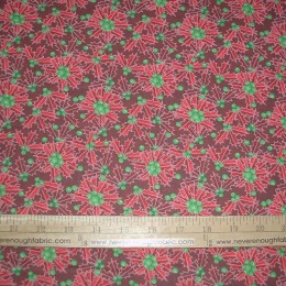 MDG Christmas Holly on red