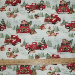 Springs Creative digital Home for Christmas red truck