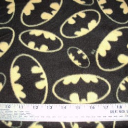 Fleece Warner Brothers Batman Logo